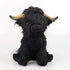 Highland Cow Plush Toy - Adorable Realistic Stuffed Animal with Long Fluffy Hair, Soft Cuddly Gift for Kids, Children & Collecto